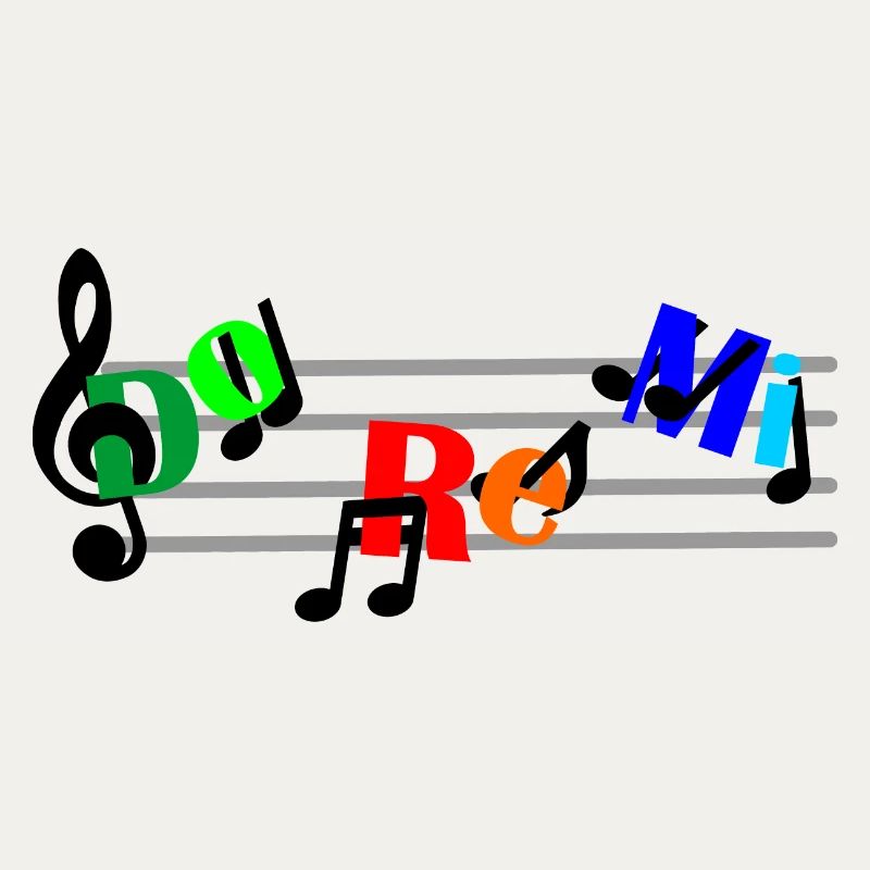 Do re mi scale color