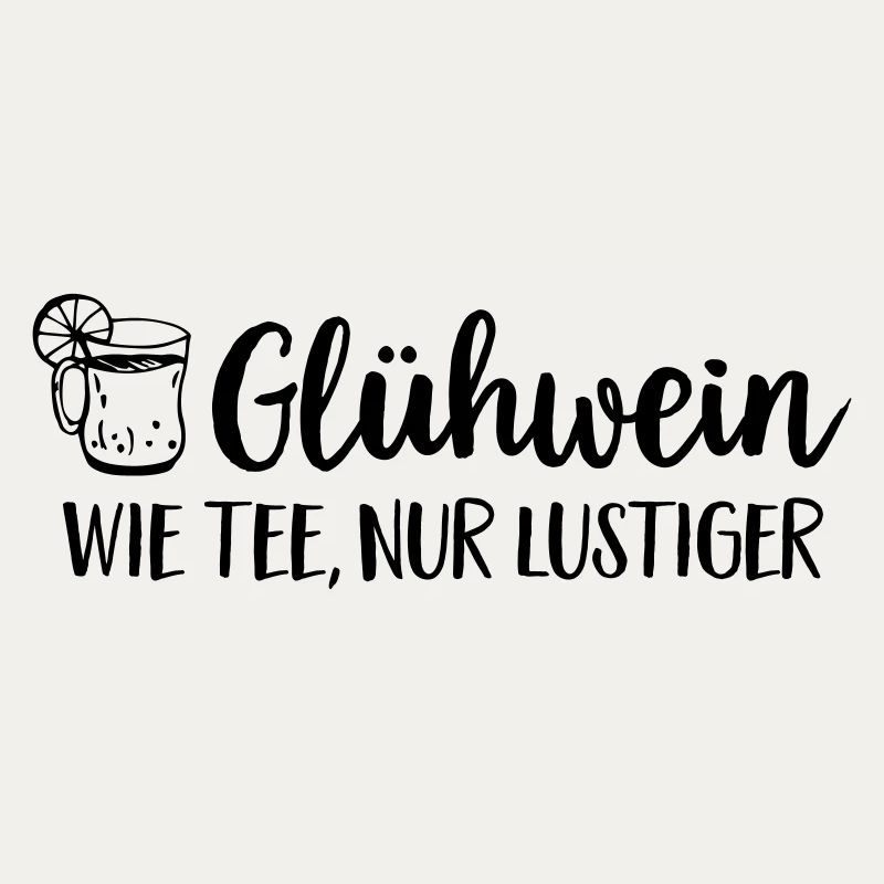 Tasse de vin chaud annonçant Noël