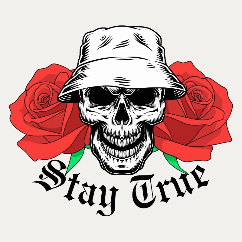 Stay True Skull