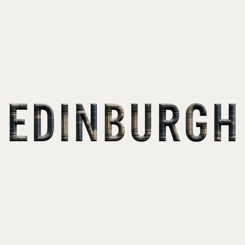 EDINBURGH – Architectural Stone Typography