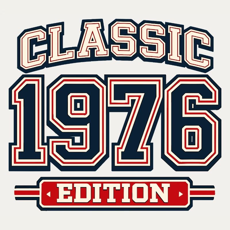 Édition classique de 1976 dans le style vintage universitaire
