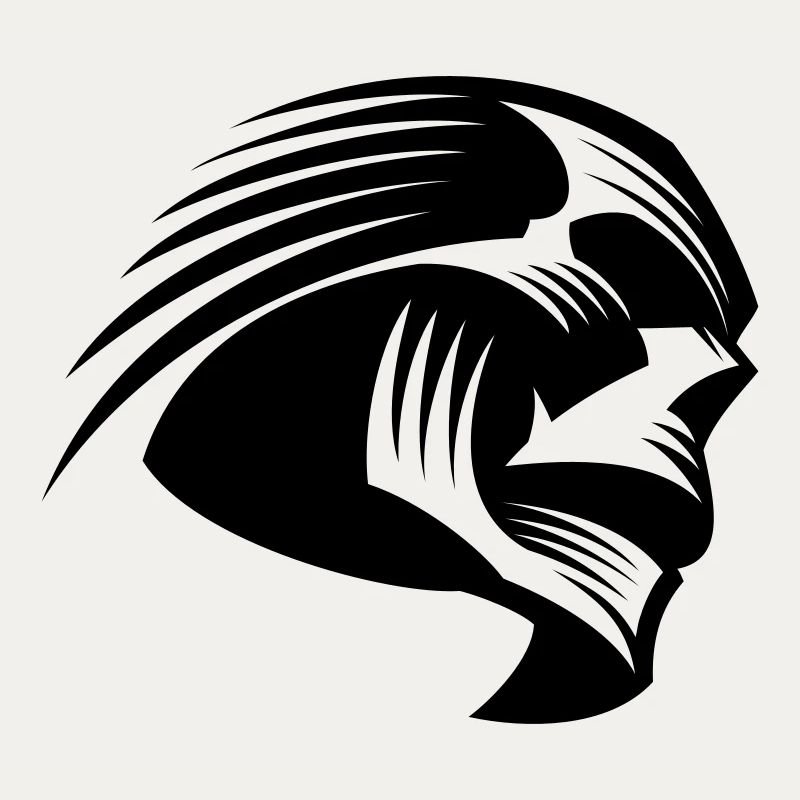 Skull modern art (cool skull)