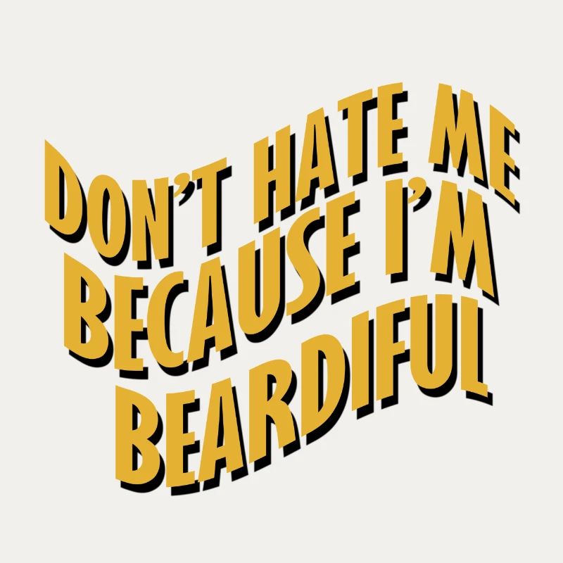 Bart Barträger Geschenk Echter Mann Behaart