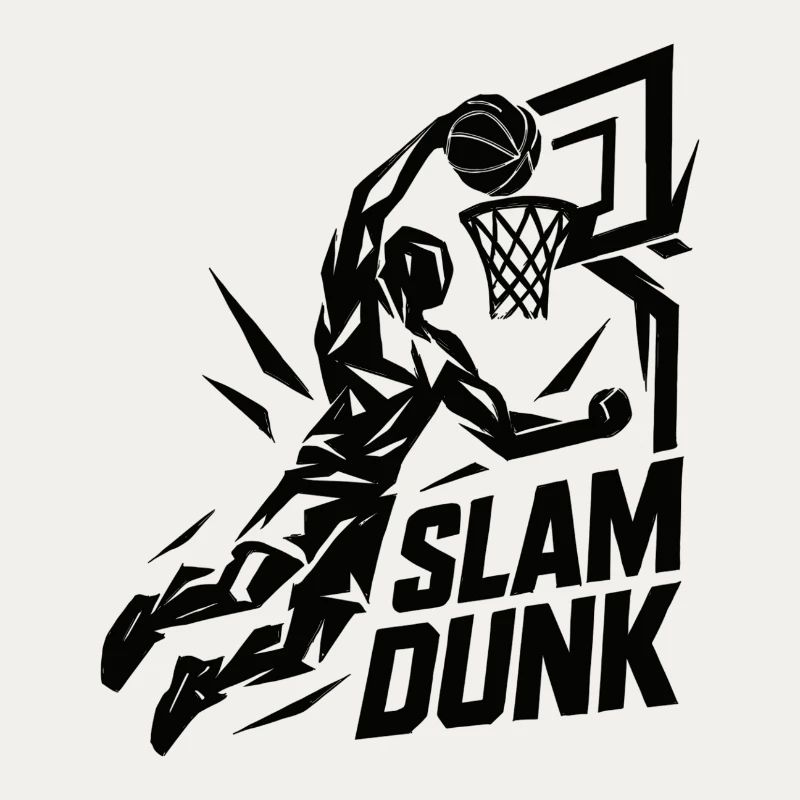 Basketball Slam Dunk Lancer Joueur Dunking Cadeau