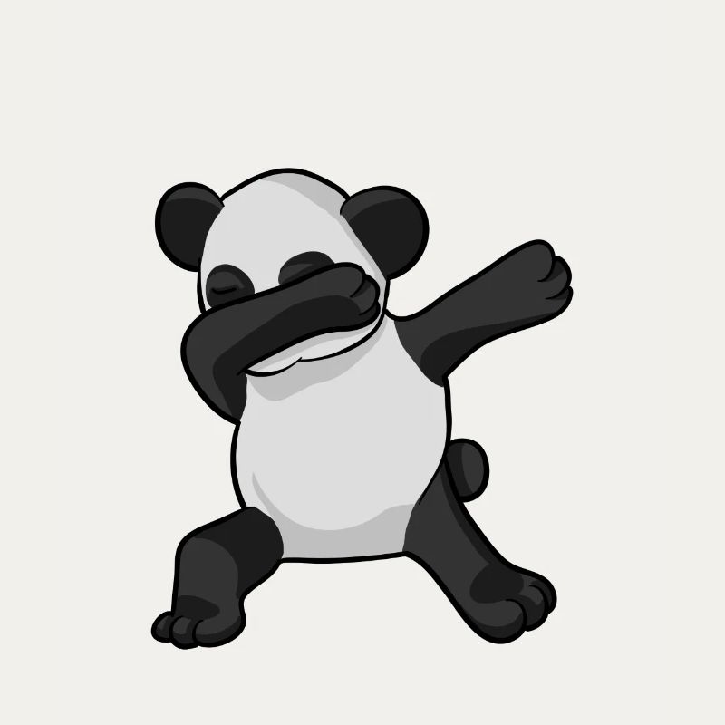 Panda Dab - Pandab - dabbing panda