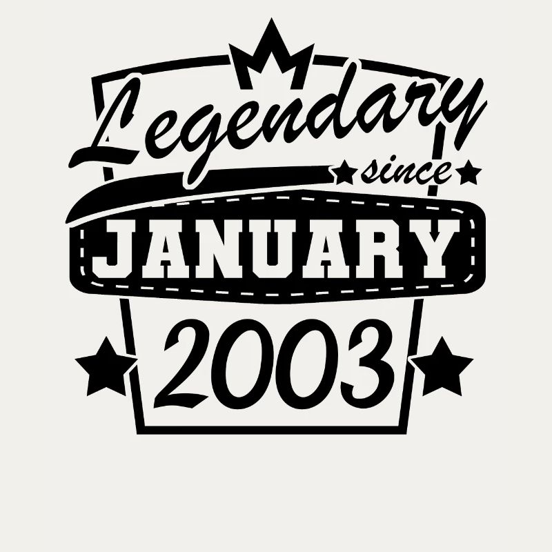 Geburtstag Januar 2003 Retro
