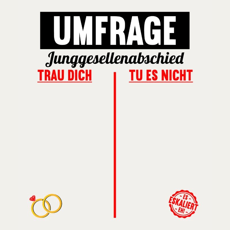 Junggesellenabschied Polterabend JGA Männer
