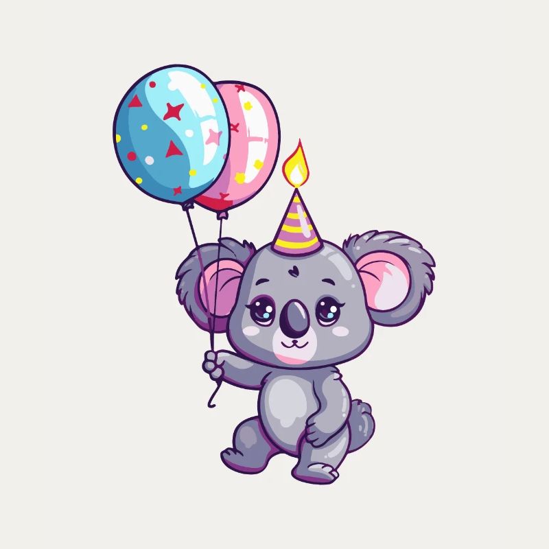 Koala Birthday Comic