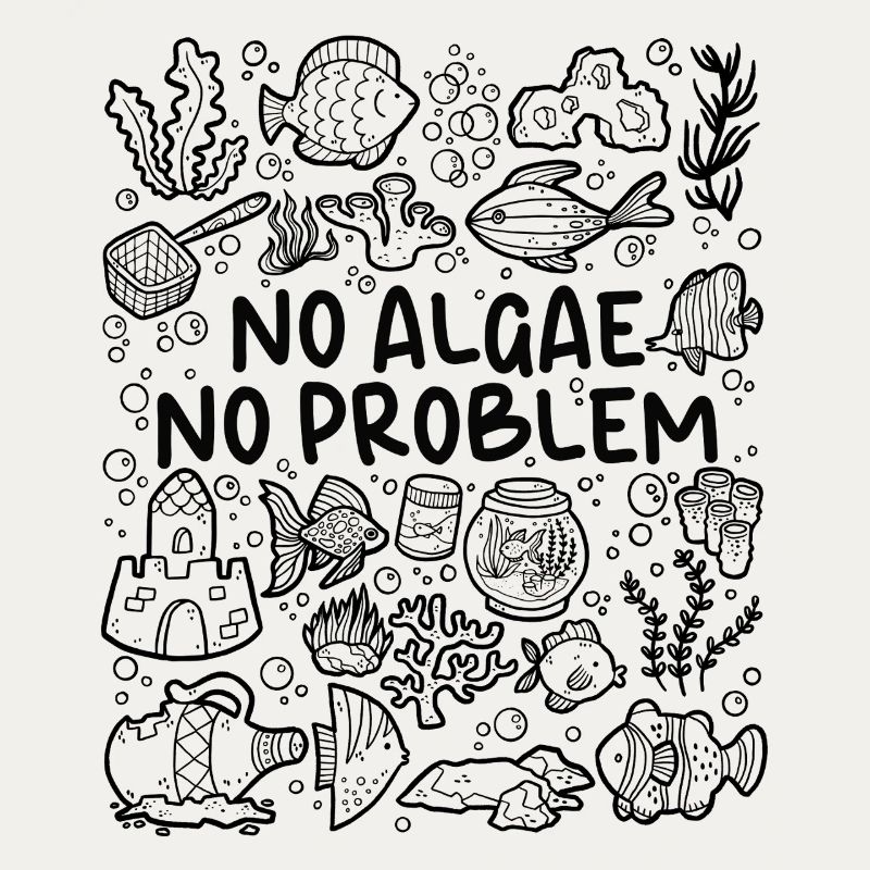 No algae, no problem – aquarium