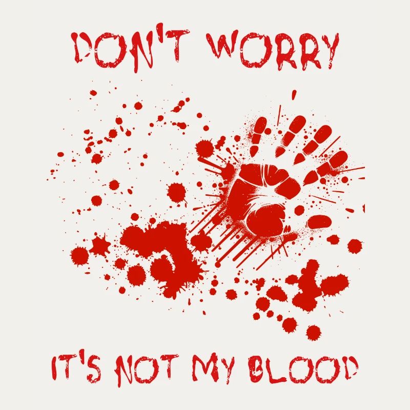 Conception effrayante d’éclaboussures de sang