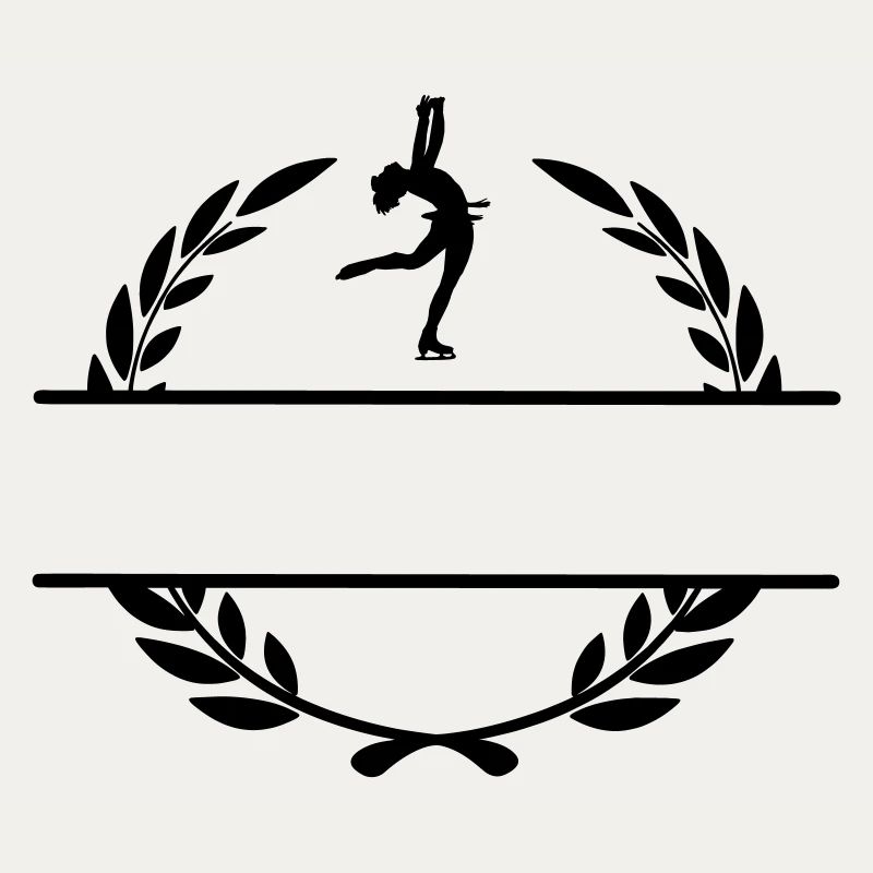 Lorbeerkranz Eiskunstläufer