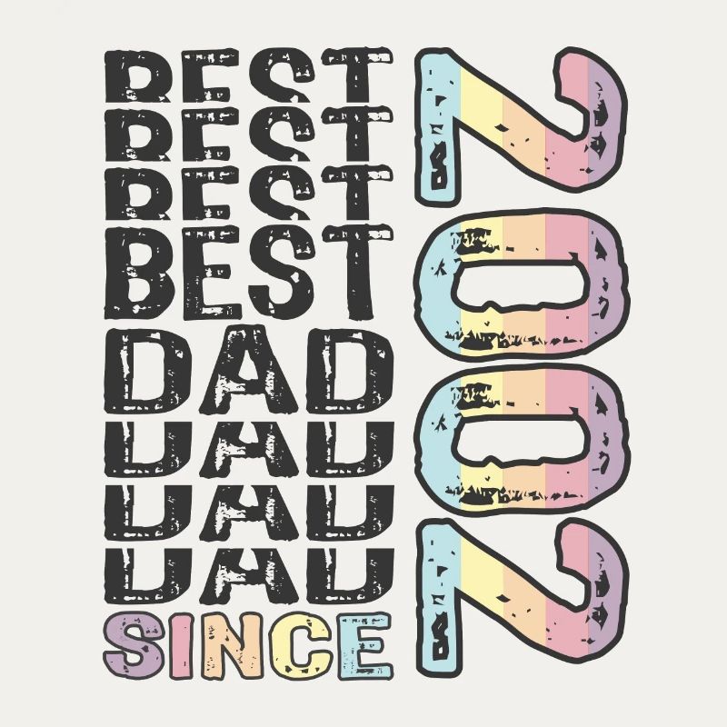 Bester Papa der Welt seit 2002 Vatertag