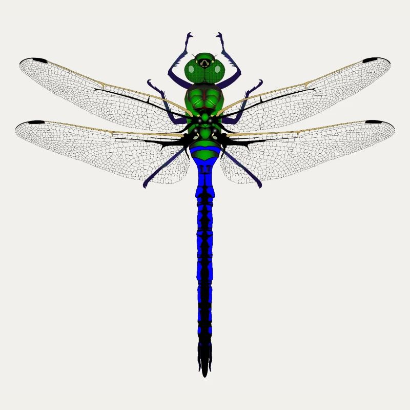 Femme de conception combinée Kybalion Libellule Néon