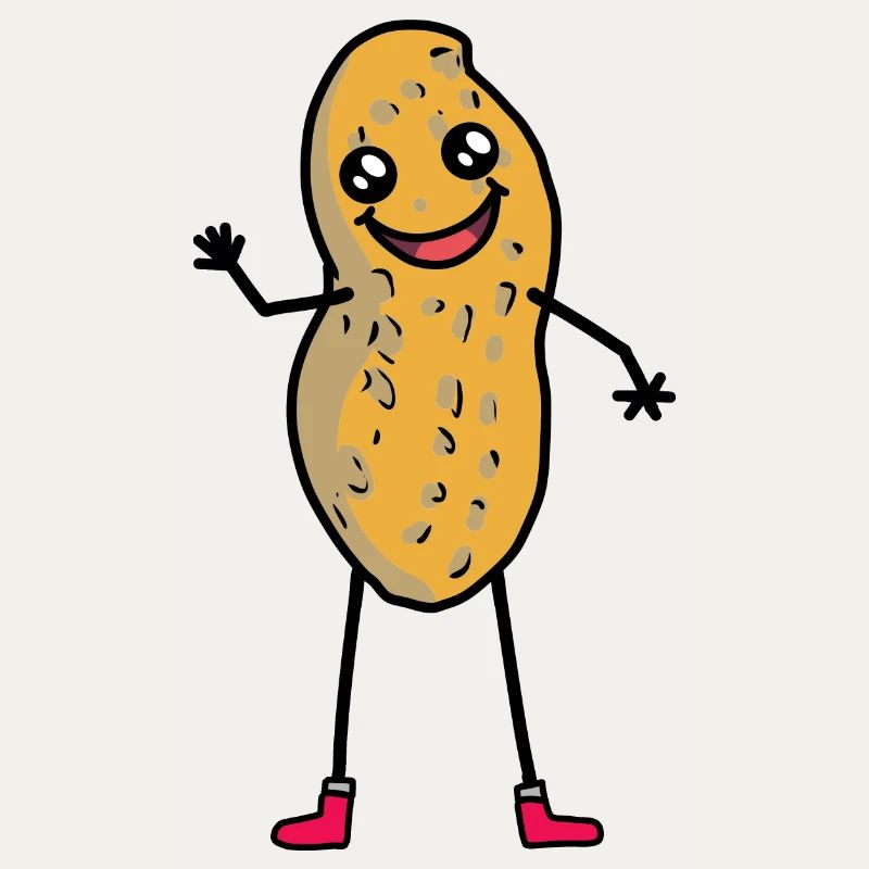 Friendly Hello Peanut Greetings Greetings Nut