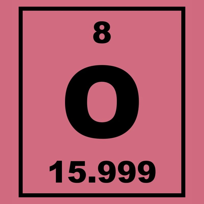 Element 008 - O (oxygen) - Small