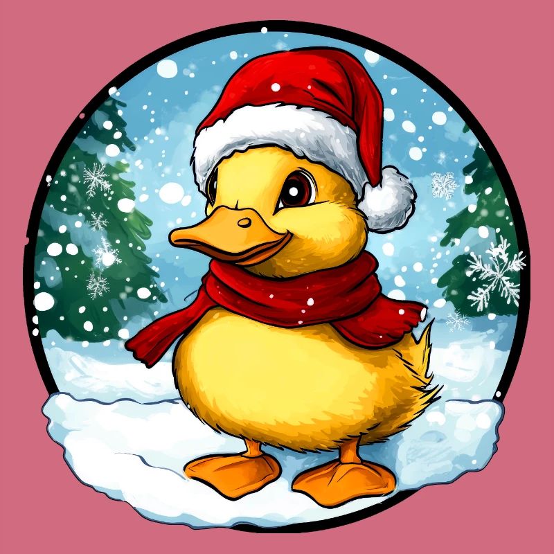 Weihnachtsmann Entchen