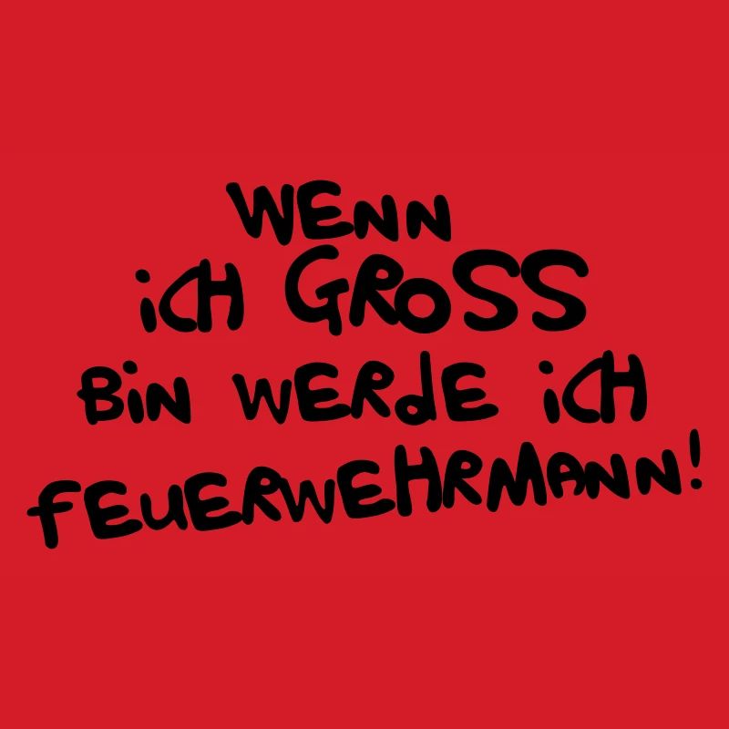 Ich werde Feuerwehrmann