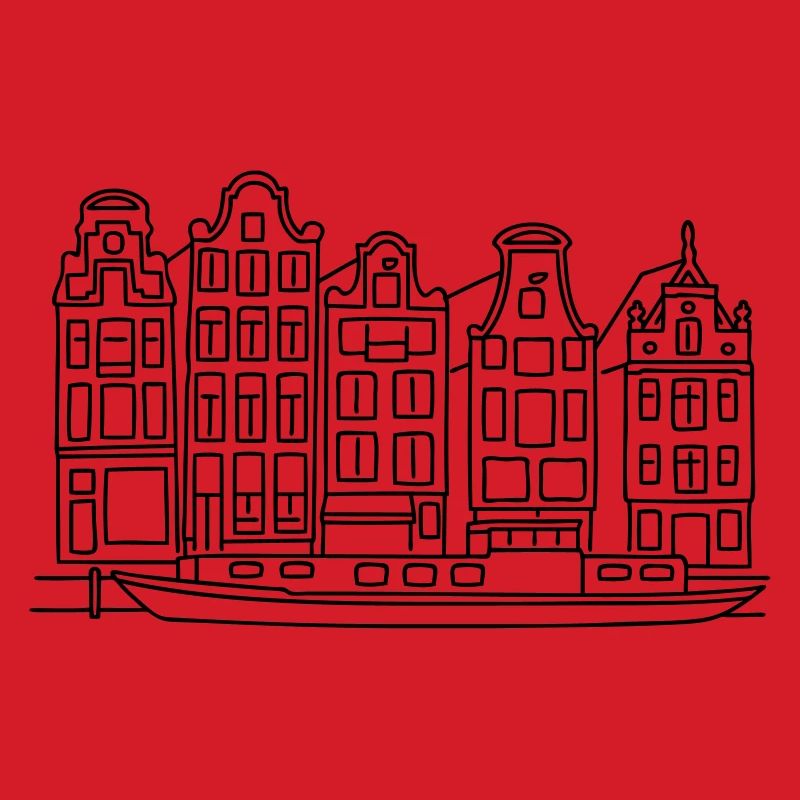 Amsterdam Grachtenhäuser