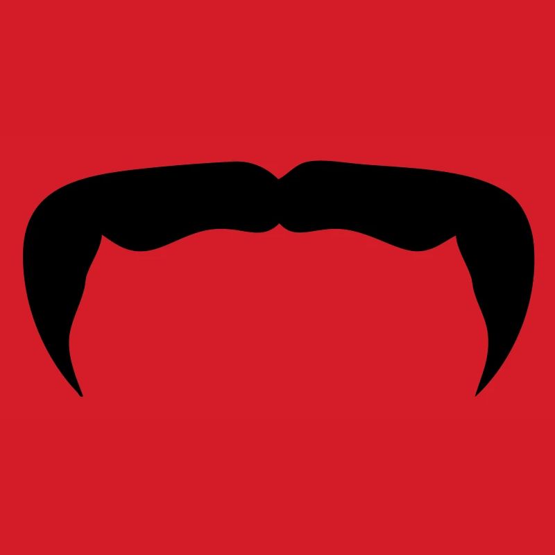 Hipster-Schnurrbart Schnurrbart Bart beard12