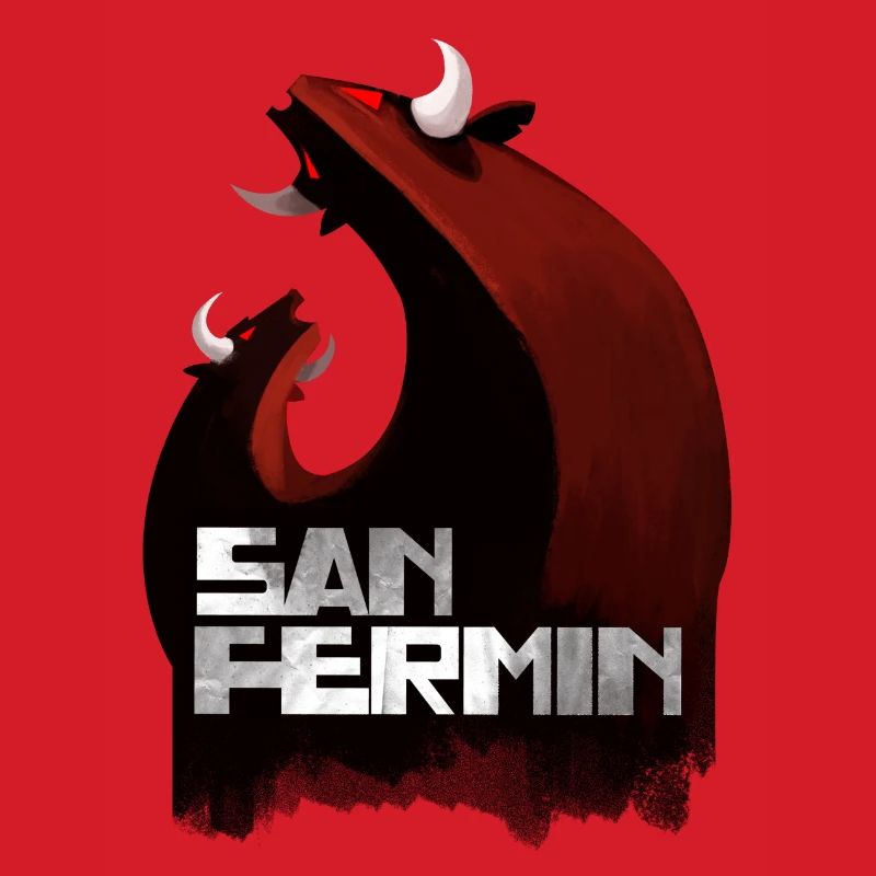 San Fermin Stier