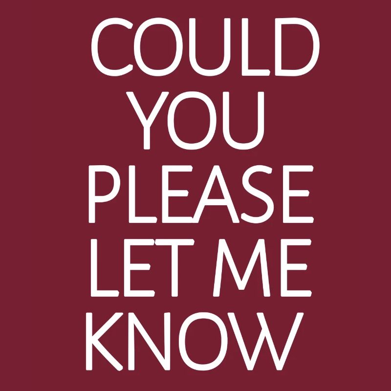 Could you please let me know
