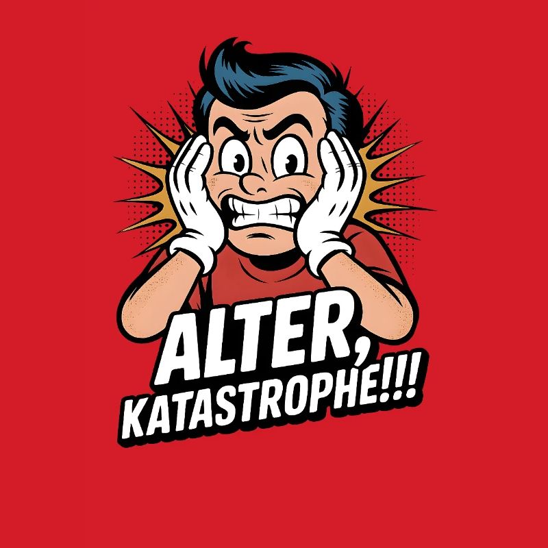 Alter, Katastrophe Facepalm