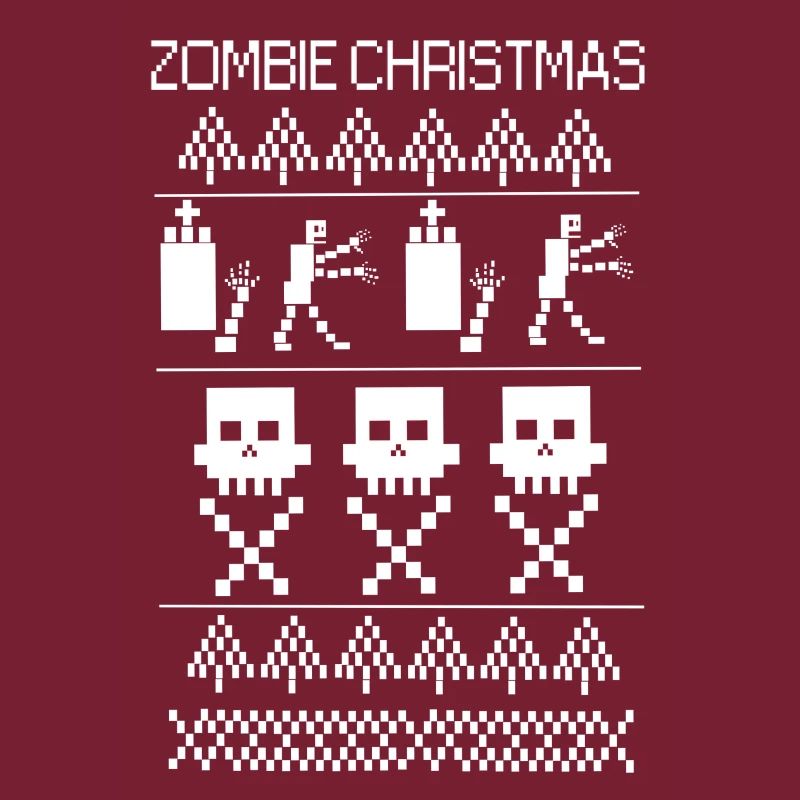 pull noel zombiechristmas