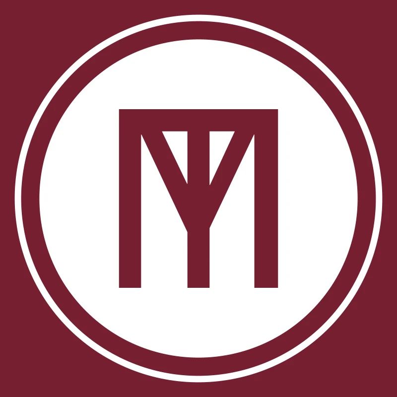 TM MT Logo with Ring Circle Inverted