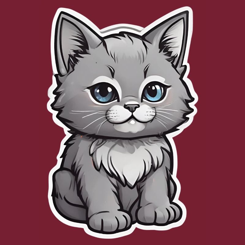 Cute kitten design