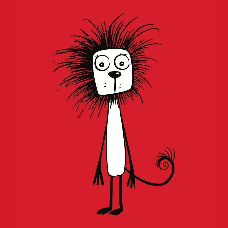 Lion confus