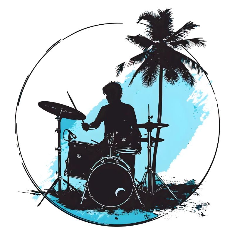 Dessin de batteur