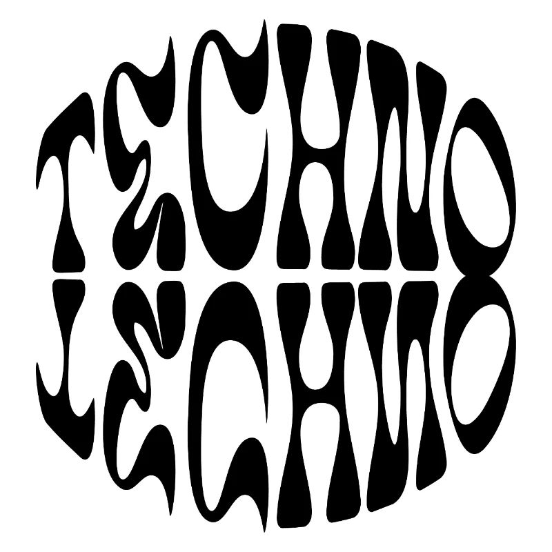 Techno Liquid Logo-Design