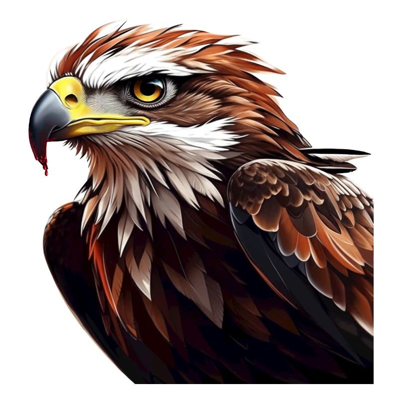 Powerful Eagle Head