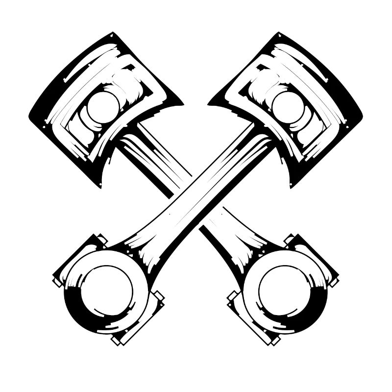 Car - Piston - Workshop - Engine - Garage