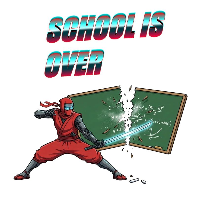 Ninja Schulschluss