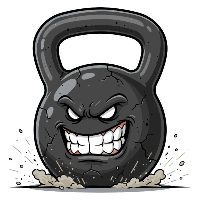 Wütende Kettlebell – Kraftausbruch
