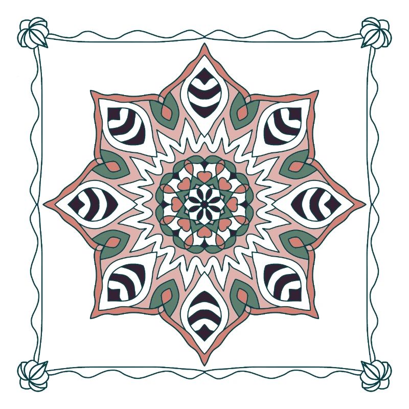 Mandala der Ruhe