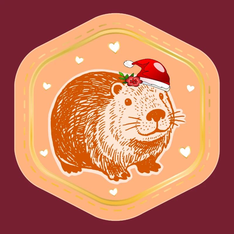 CAPYBARA DE NOËL SAINT-NICOLAS