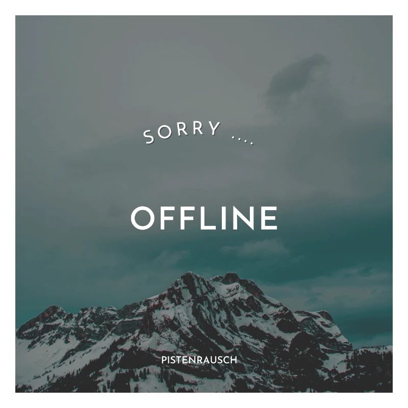 Offline in den Bergen