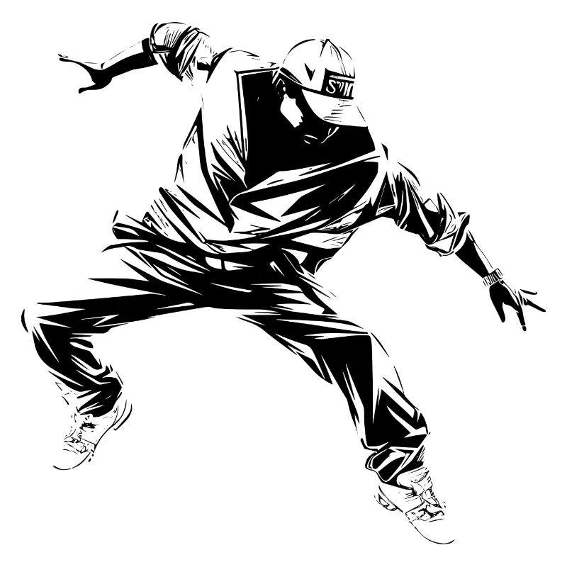 B Boy Grafik