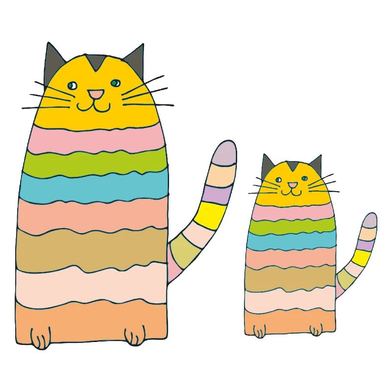 katze mutter kind