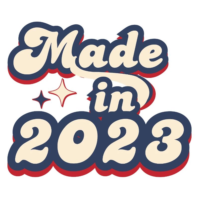 Made in 2023 retro