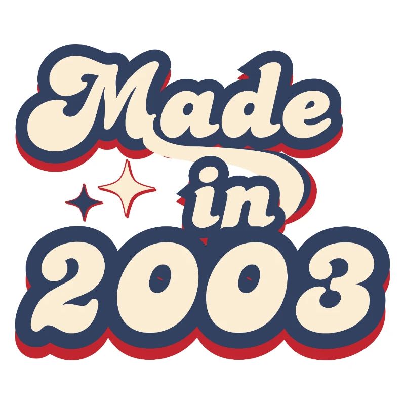 Made in 2003 retro