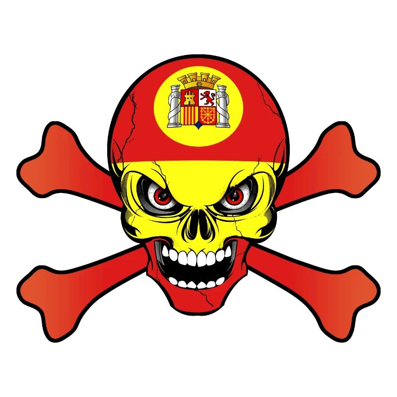 spanien Schädel