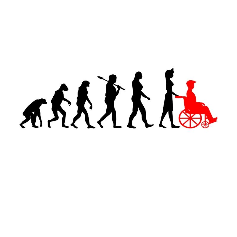 Krankenschwester Shirt · Evolution · Krankenpflege