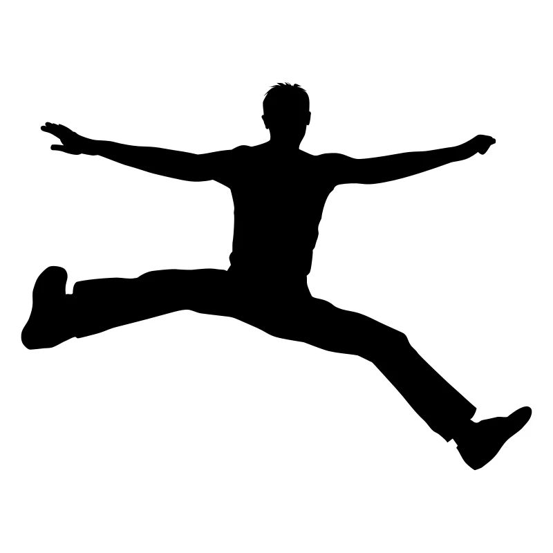 man jump
