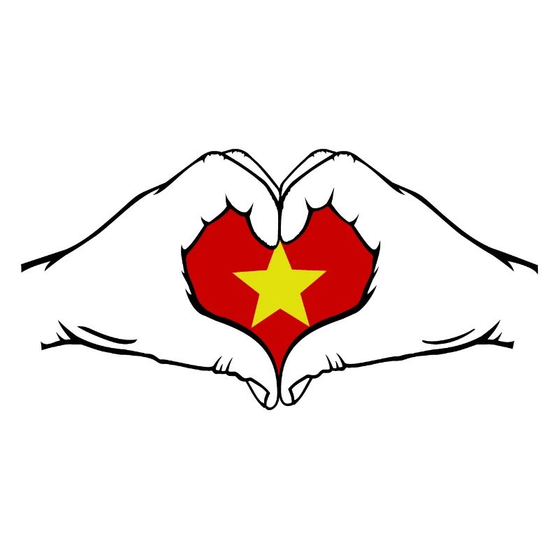 Vietnam Herzform