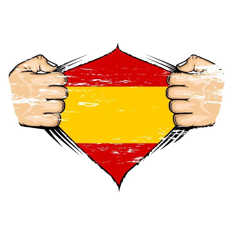 Drapeau espagnol utilisé