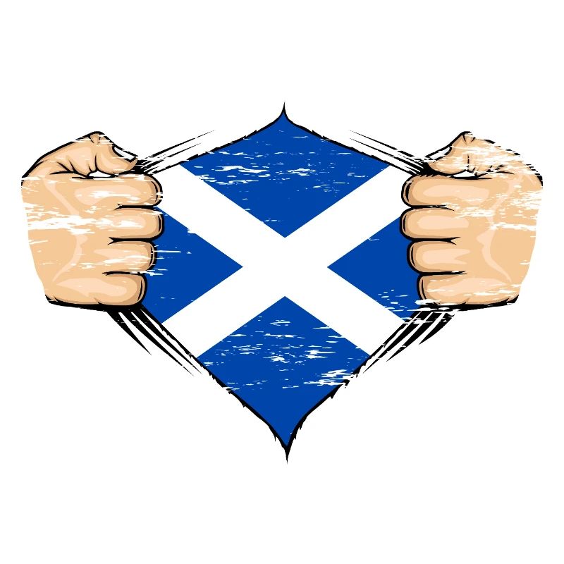 Drapeau de l’Écosse utilisé