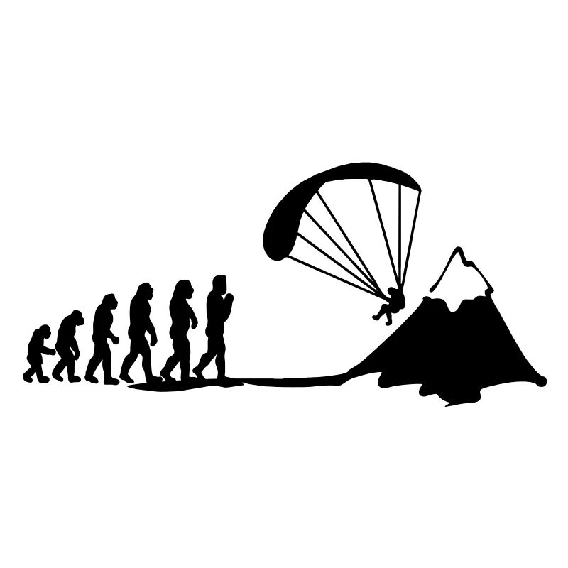 l'évolution de parapente
